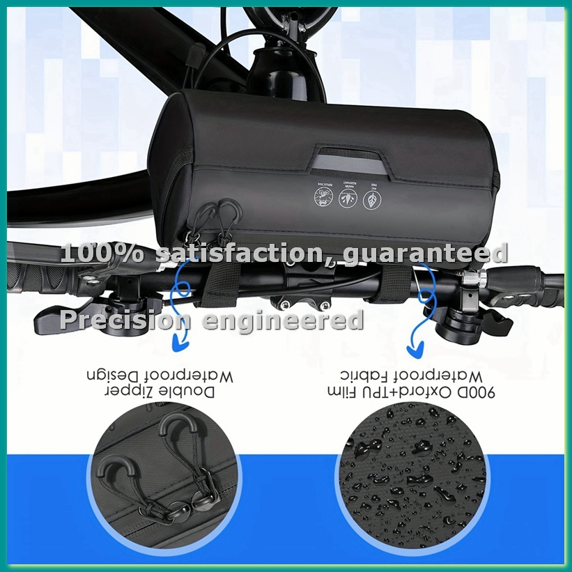 Mountain Biking Bag - Bike Handlebar Bag Waterproof Bicycle Handlebar