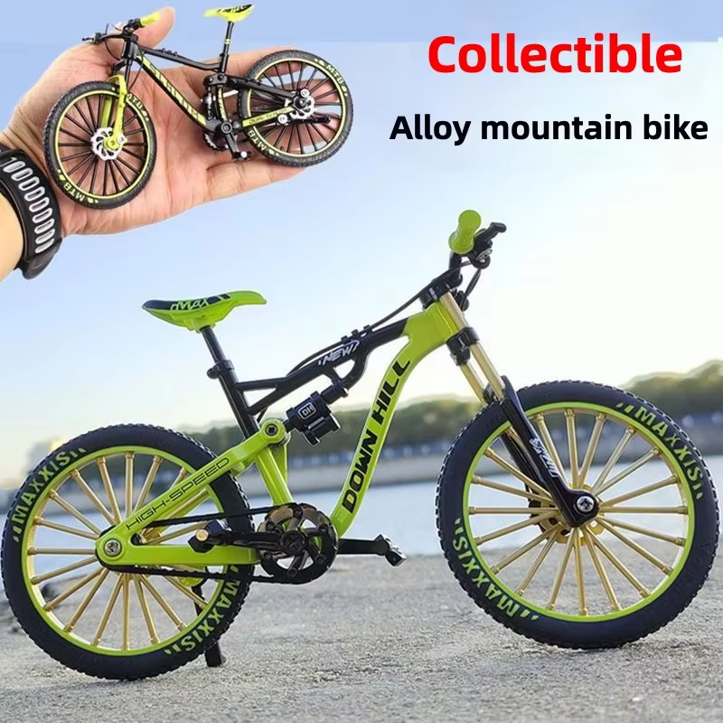 Mountain Biking For Kids - 1:10 Mini Alloy Mountain Bike Model