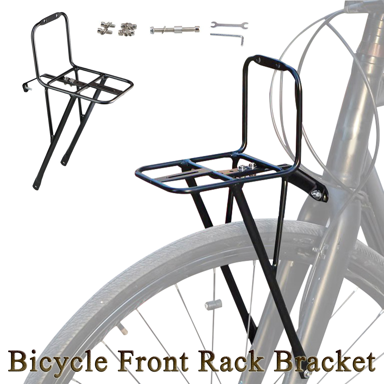 Mountain Biking Bag - Bike Front Rack Mountain Road Bicycle