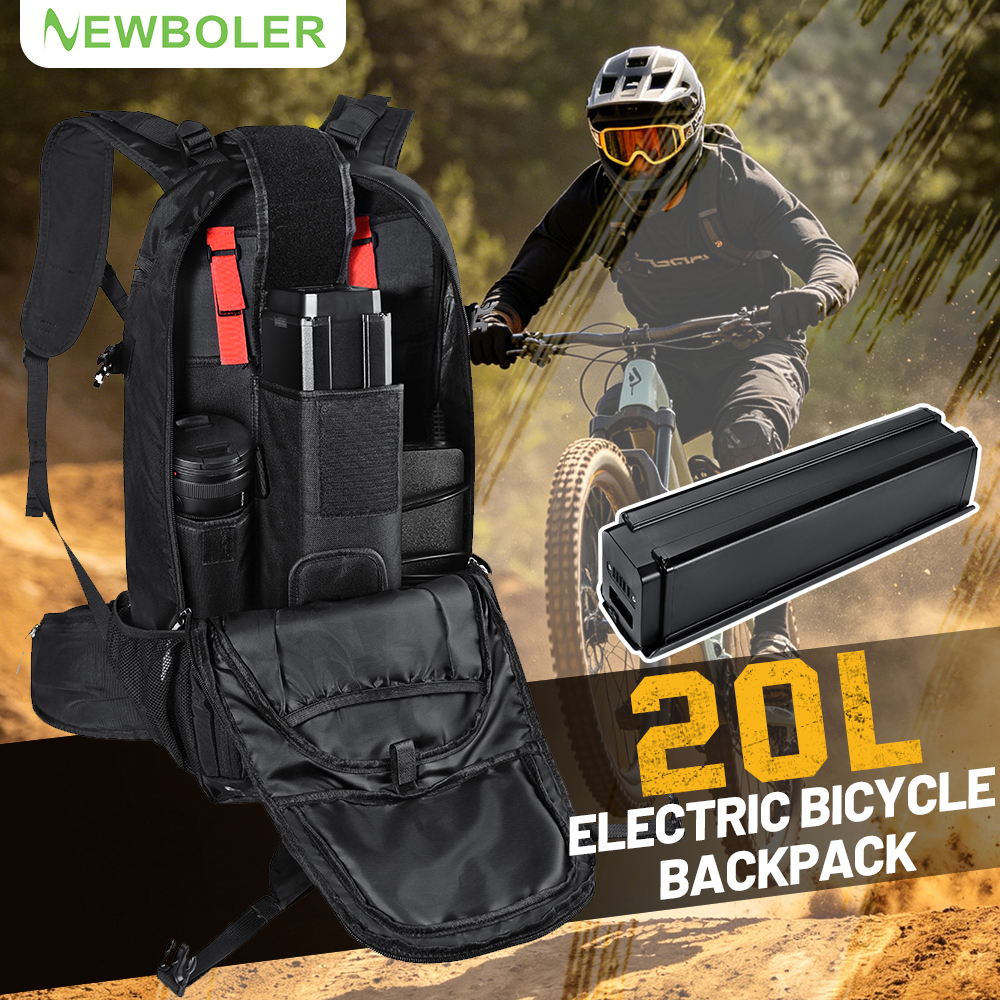 Mountain Biking Rucksack - Bike Backpack E-Bike Battery Bag E-Mountain