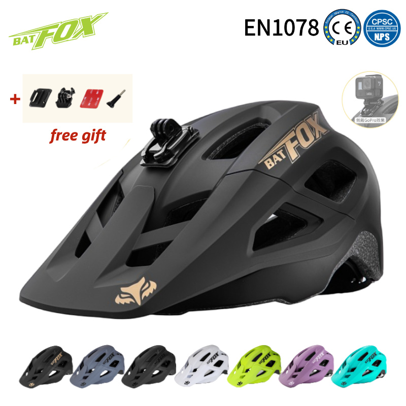 Mountain Biking Helmet Kids - BATFOX Mountain Bike Helmet Can install