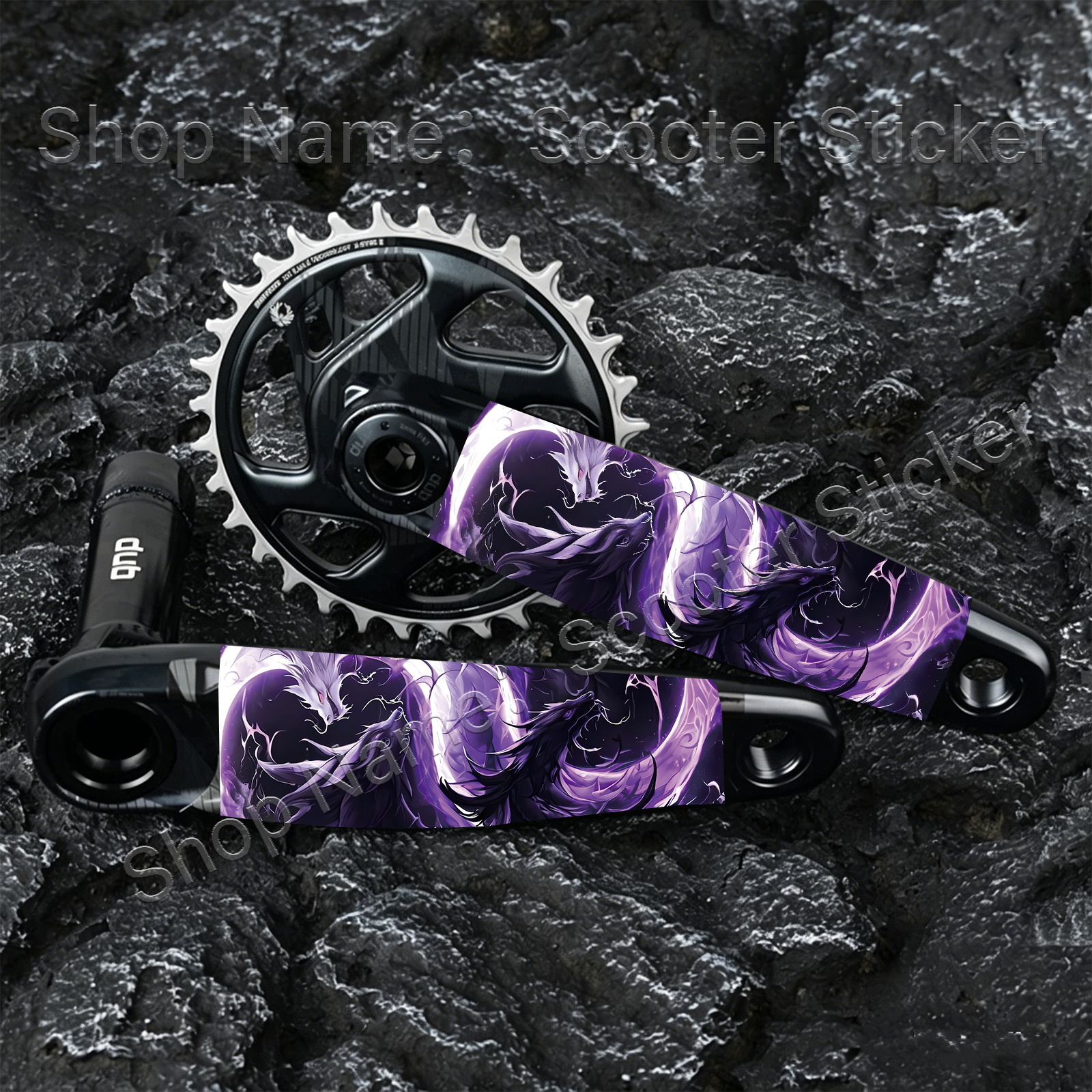 1 Set Purple & White Dragon Yi - огляд і ціна Mountain Biking You Yangs