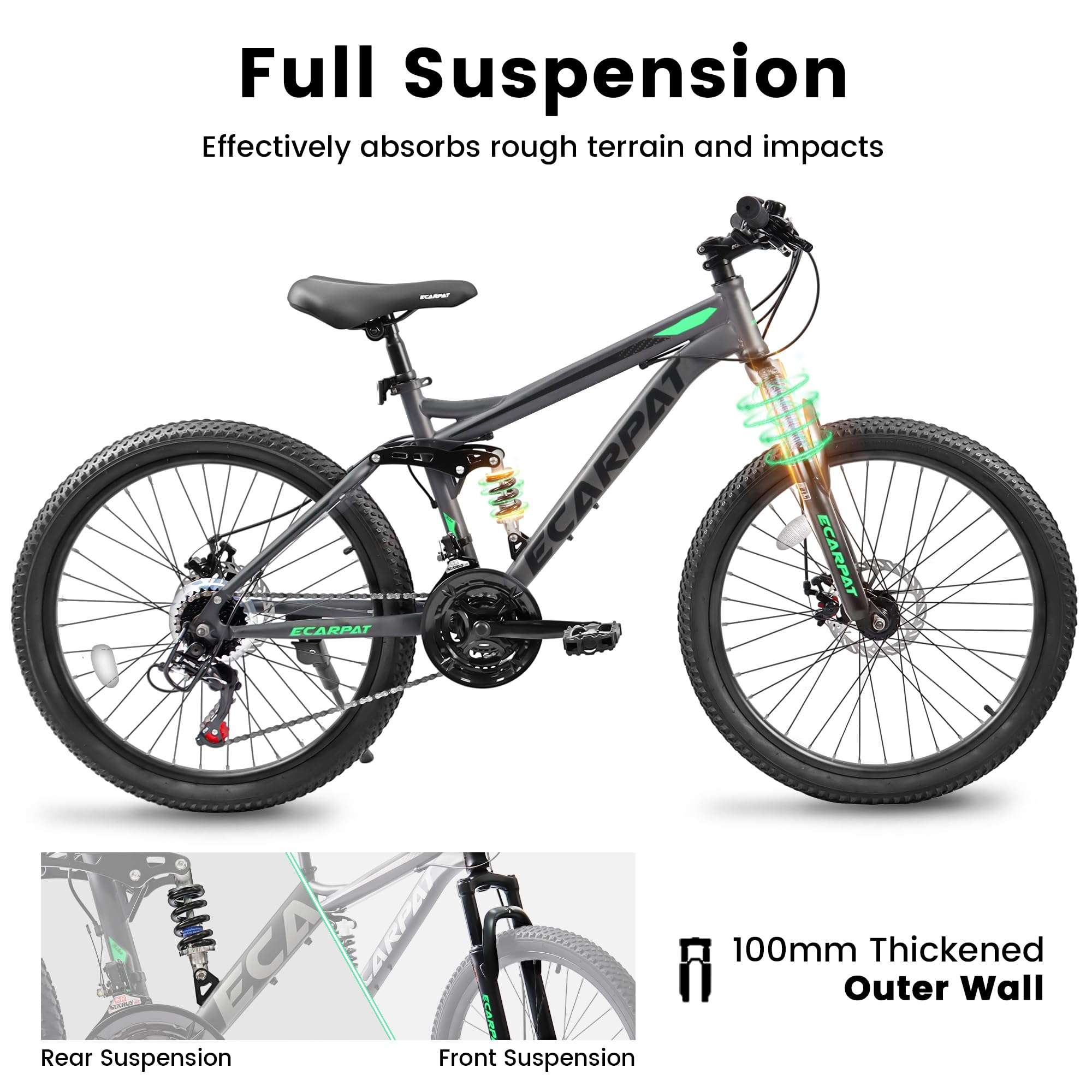 Kids Bike with Lightweight Fra - огляд і ціна Mountain Biking For Kids