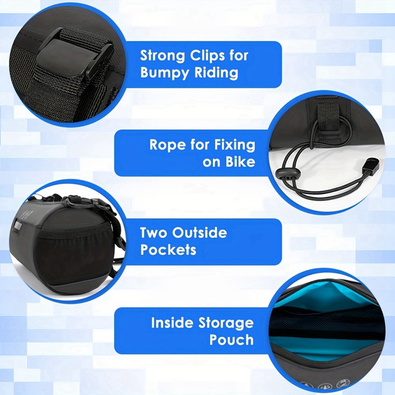 Bike Handlebar Bag Waterproof  - огляд і ціна Mountain Biking Bag