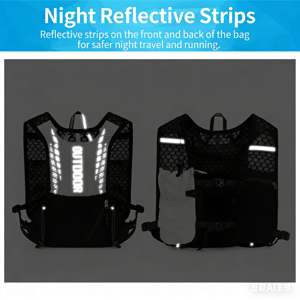 Reflective Running Hydration V - огляд і ціна Mountain Biking Rucksack