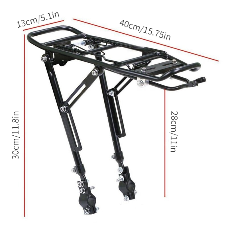 1PC Alloy Rear Bicycle  Rack C - огляд і ціна Mountain Biking Bag