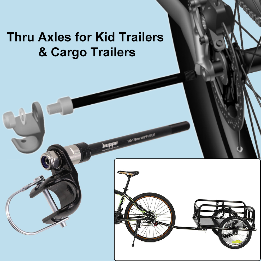 HEPPE Bicycle Trailer Thru Axl - огляд і ціна Mountain Biking For Kids