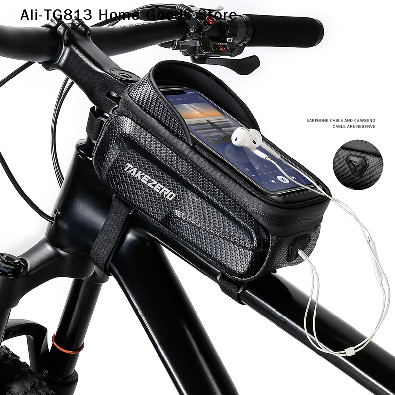 [TG813]Bicycle Bag Front Tube  - огляд і ціна Mountain Biking Bag