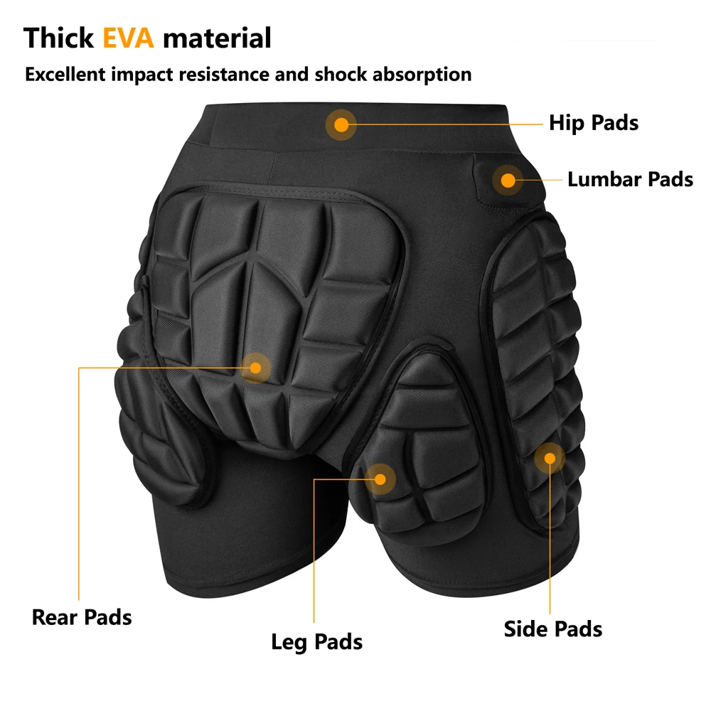 New Ski Shorts Skating Hip Pro - огляд і ціна Mountain Biking Elbow Pads