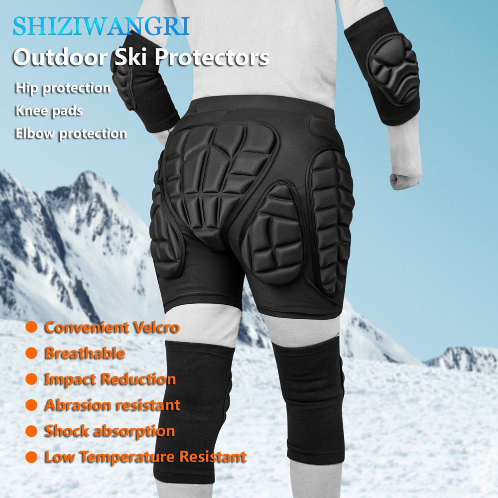 New Ski Shorts Skating Hip Pro - огляд і ціна Mountain Biking Elbow Pads