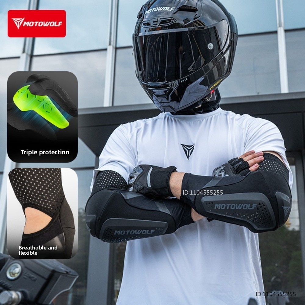 Motorcycle Elbow Pads Elastic  - огляд і ціна Mountain Biking Elbow Pads