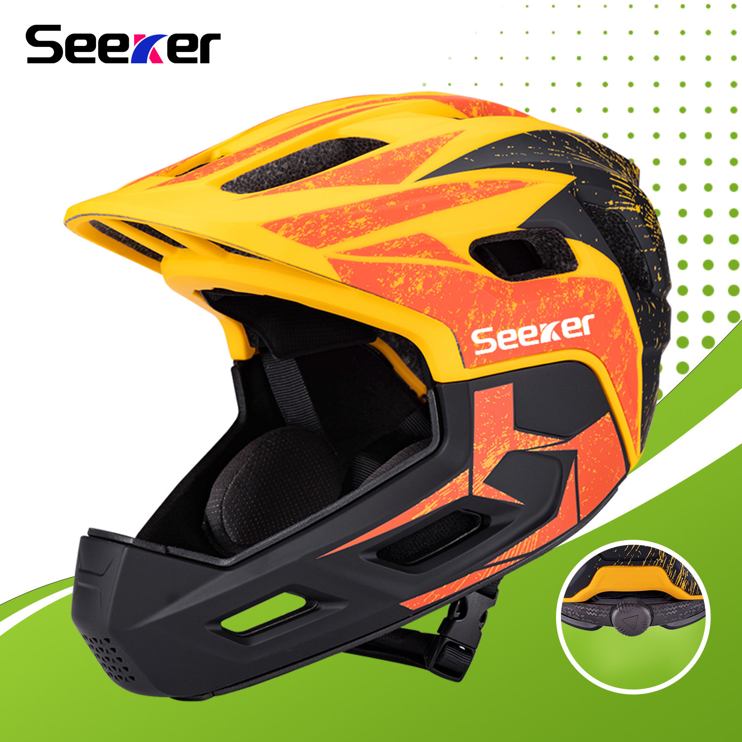 UMUSEEKER children's full-face - огляд і ціна Mountain Biking Helmet Kids