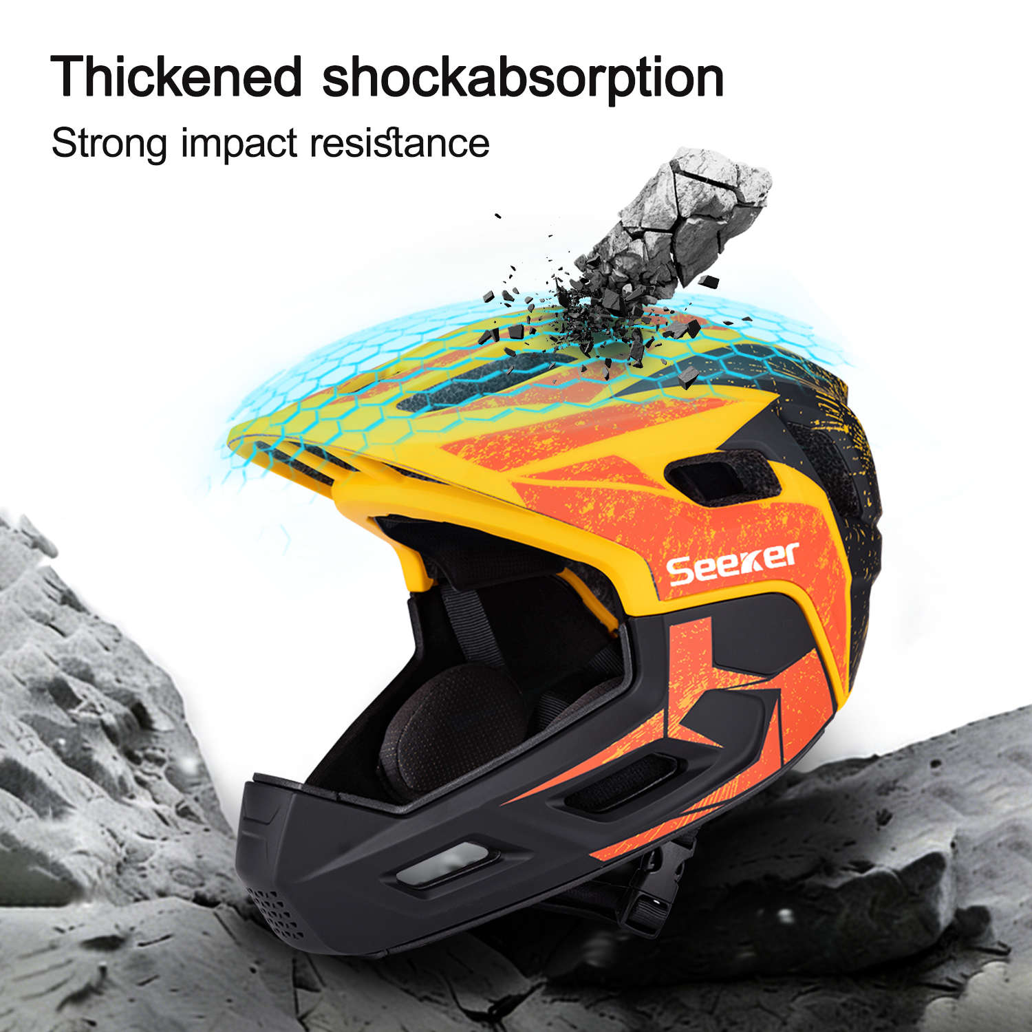 UMUSEEKER children's full-face - огляд і ціна Mountain Biking Helmet Kids
