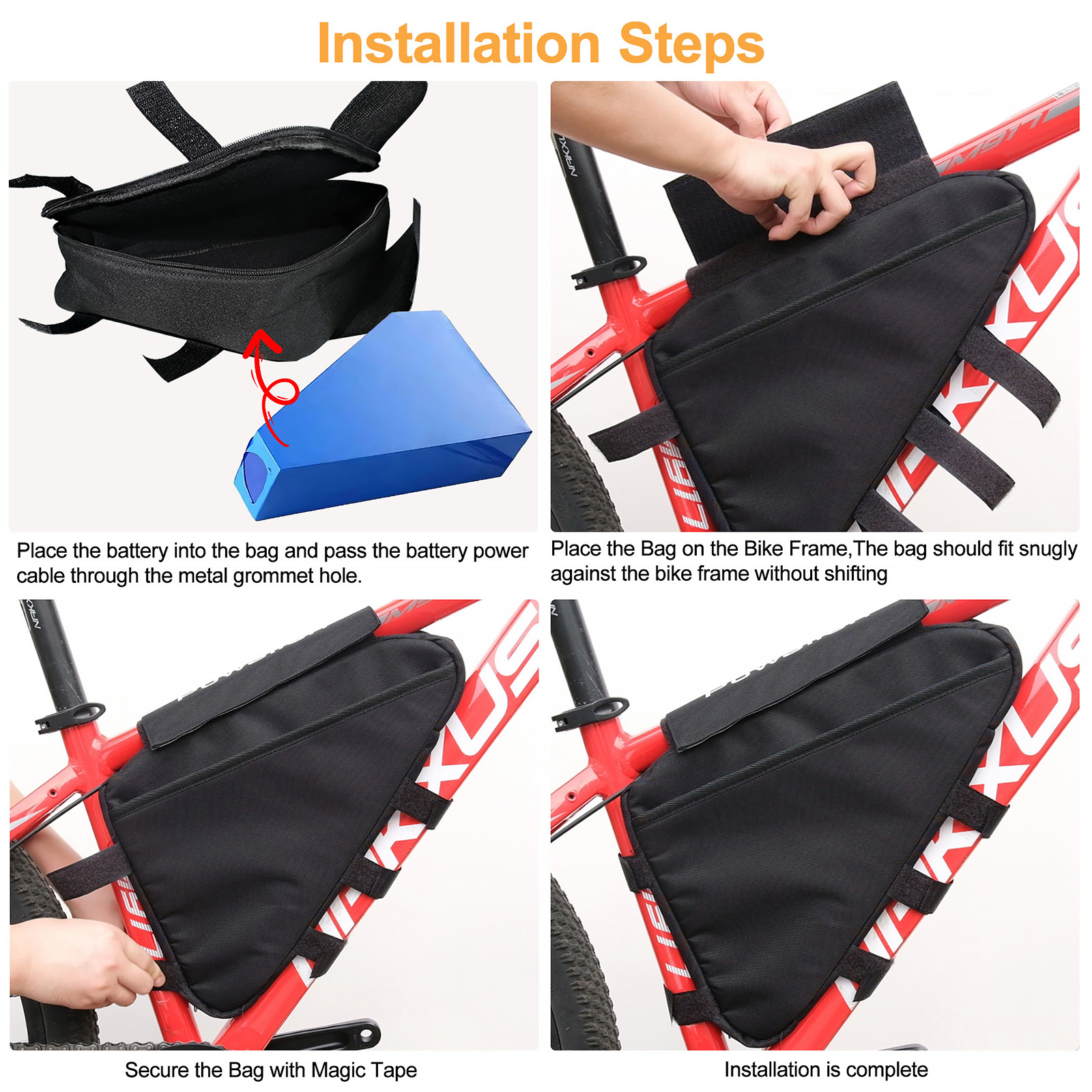 E-Bike Triangle Battery Bag Wa - огляд і ціна Mountain Biking Bag
