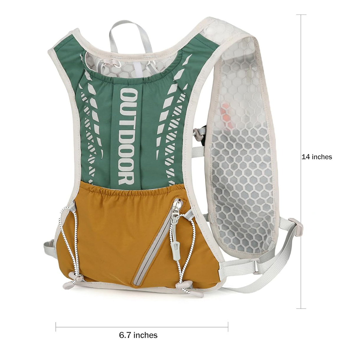 Reflective Running Hydration V - огляд і ціна Mountain Biking Rucksack