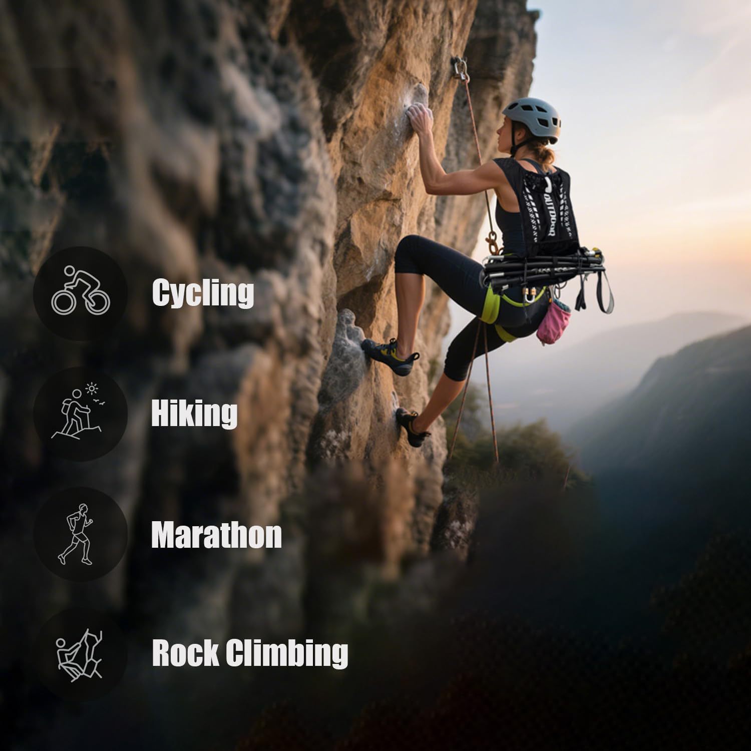 Reflective Running Hydration V - огляд і ціна Mountain Biking Rucksack
