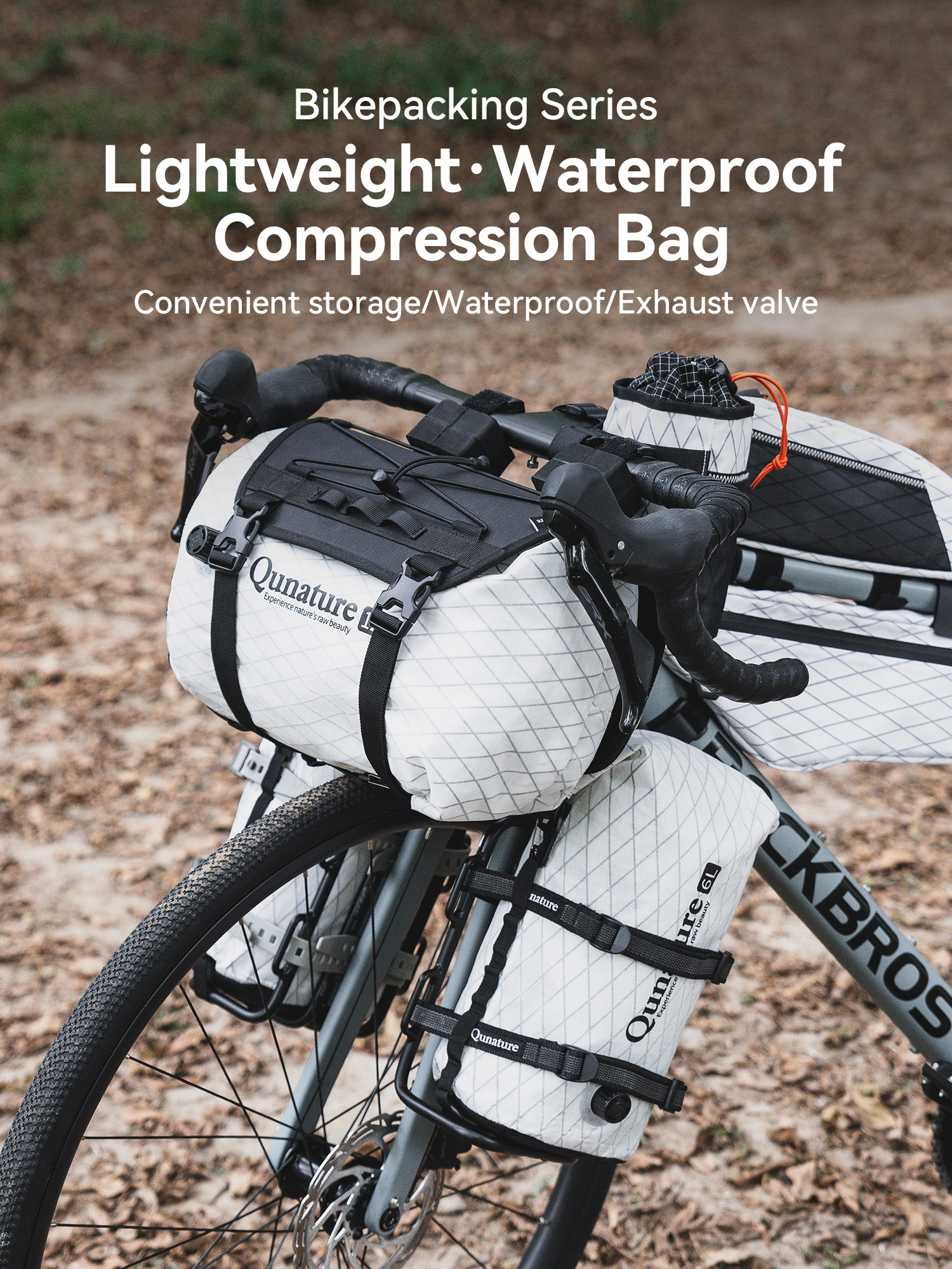Qunature 6/12L Bikepacking Bag - огляд і ціна Mountain Biking Bag