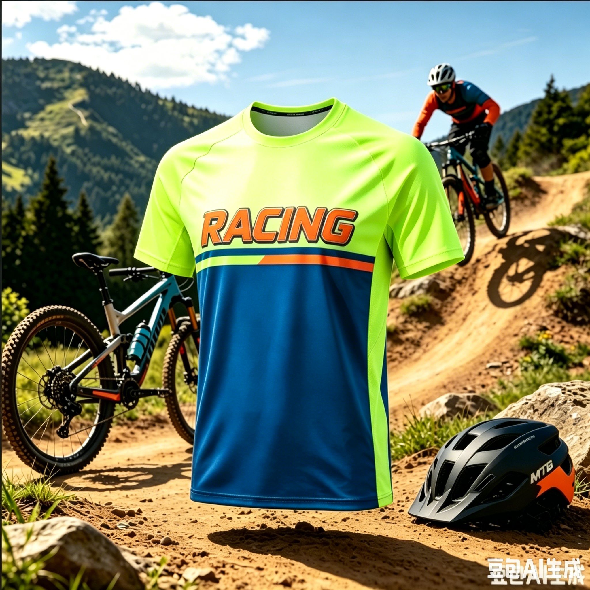 Family Mtb Racing Short Sleeve - огляд і ціна Mountain Biking For Kids
